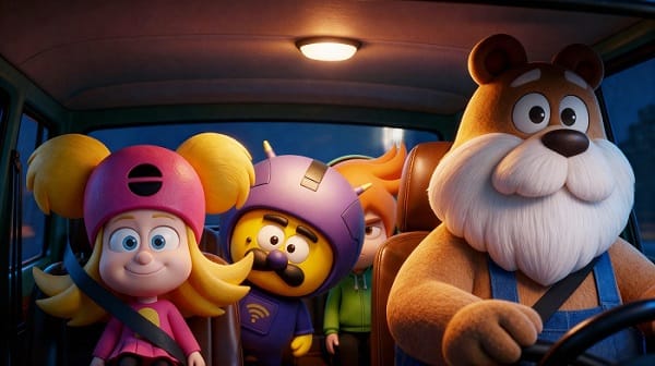 Süper 1 Takım Varol Abi’nin Çizgi Film Makinesi karakterleri