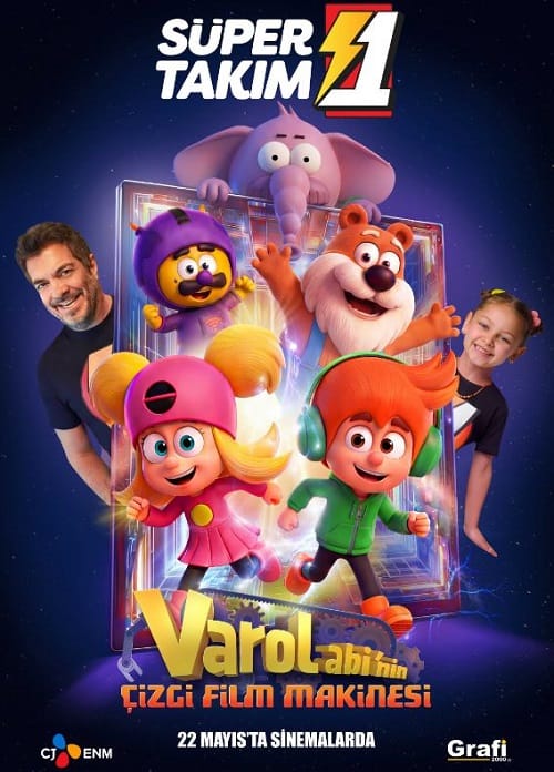 Süper 1 Takım Varol Abi’nin Çizgi Film Makinesi konusu